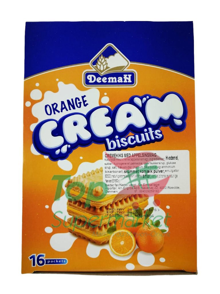 Deemah Orange Biscuits