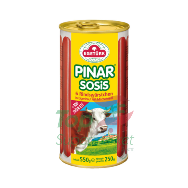Egeturk Pinar saucisses de boeuf 550gr