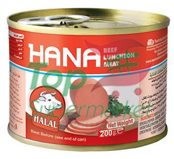 Hana mortadelle de boeuf 200gr rond HALAL