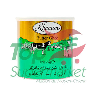 Khanum ghee - beurre clarifié 2KG