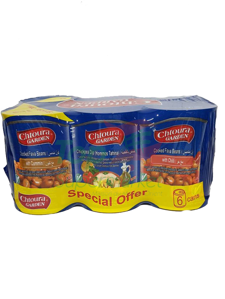 Chtoura Garden fèves offre spéciale 6 pièces