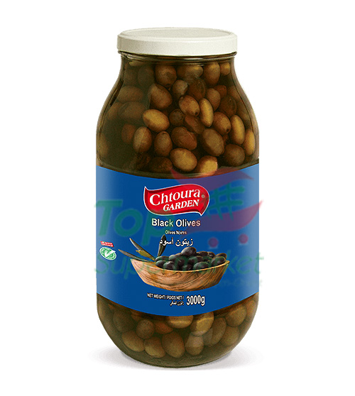 Chtoura Garden olives noires 3KG