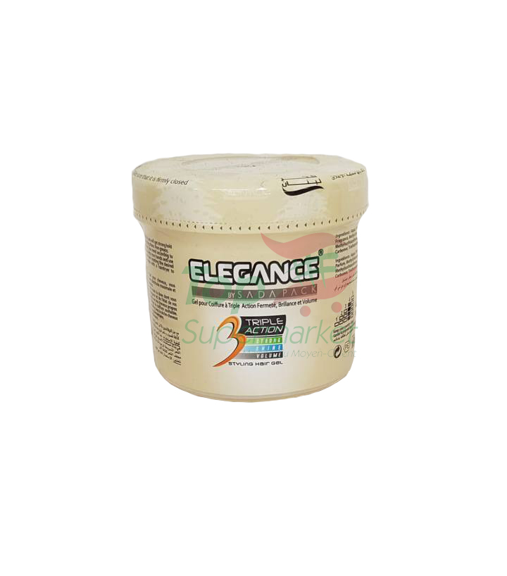 Elegance gel coiffant à  base de miel 500ml