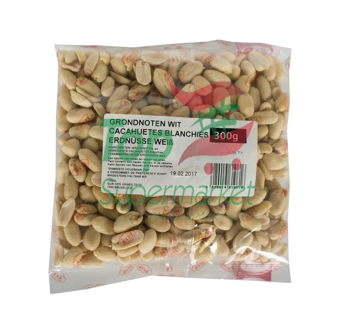 Cacahuètes blanchies 300gr 