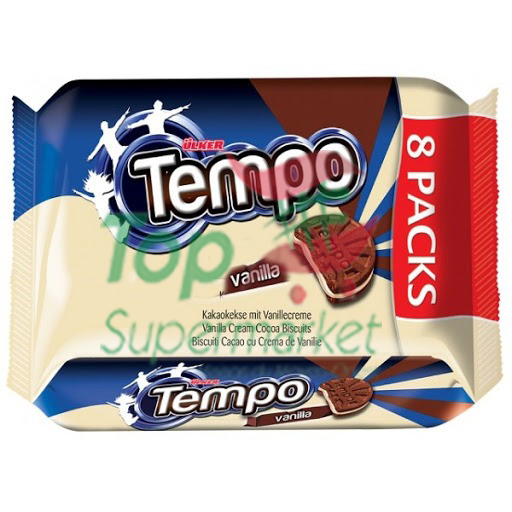 Ulker Tempo saveur vanille 8x72gr