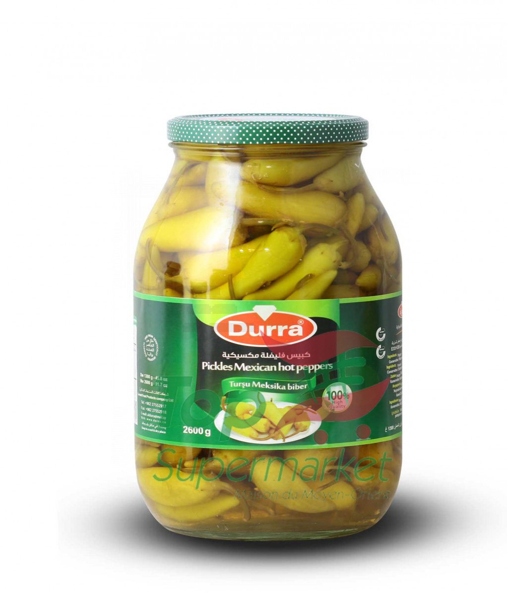 Durra piments marinés 3kg