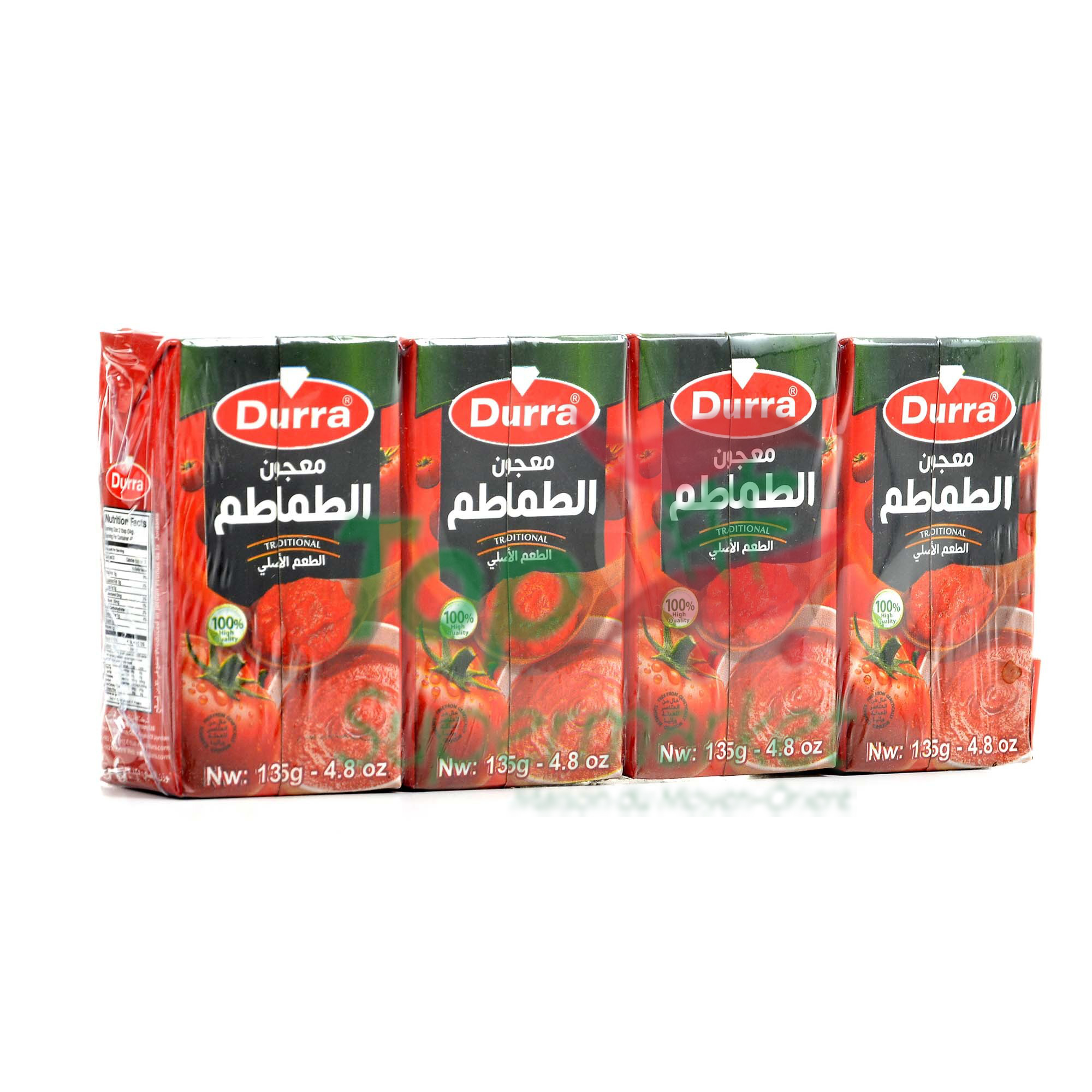 Durra Concentrée de Tomates 4x135gr