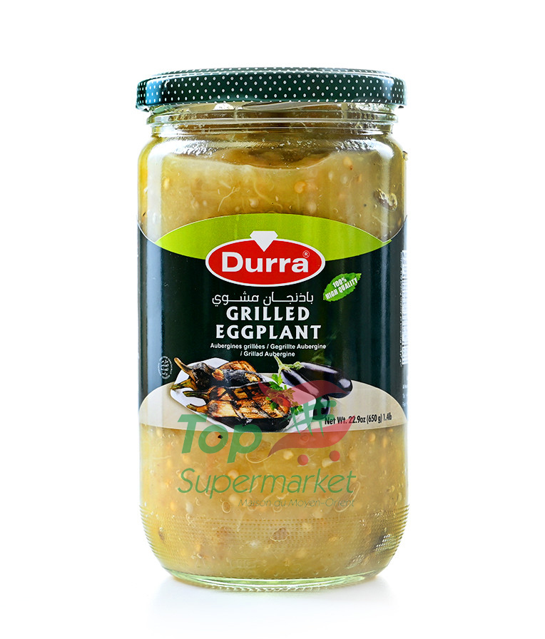 Durra aubergines grillées 650gr