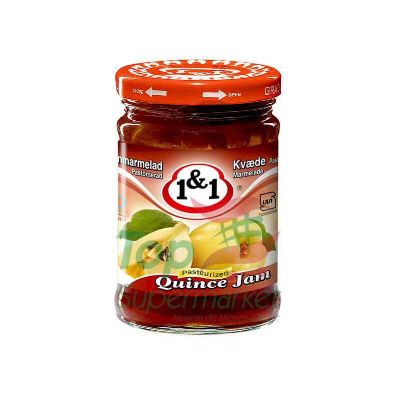 1&1 confiture de coing 350gr