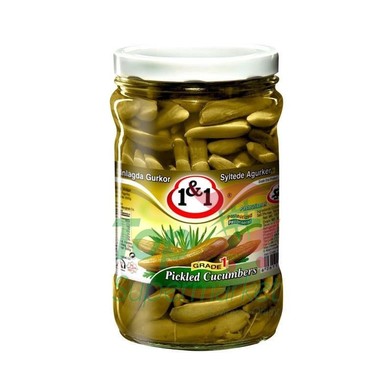 1&1 concombre mariné 660gr