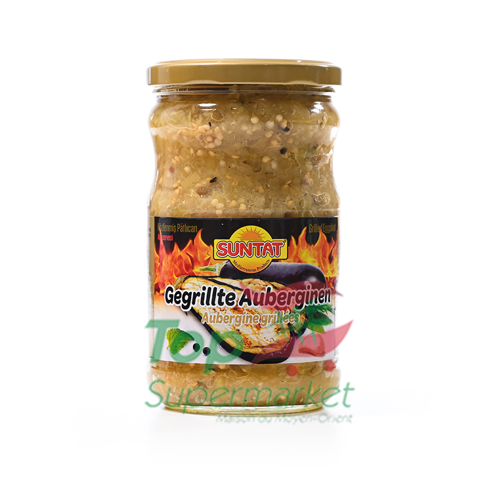 Suntat aubergines grillées 590gr