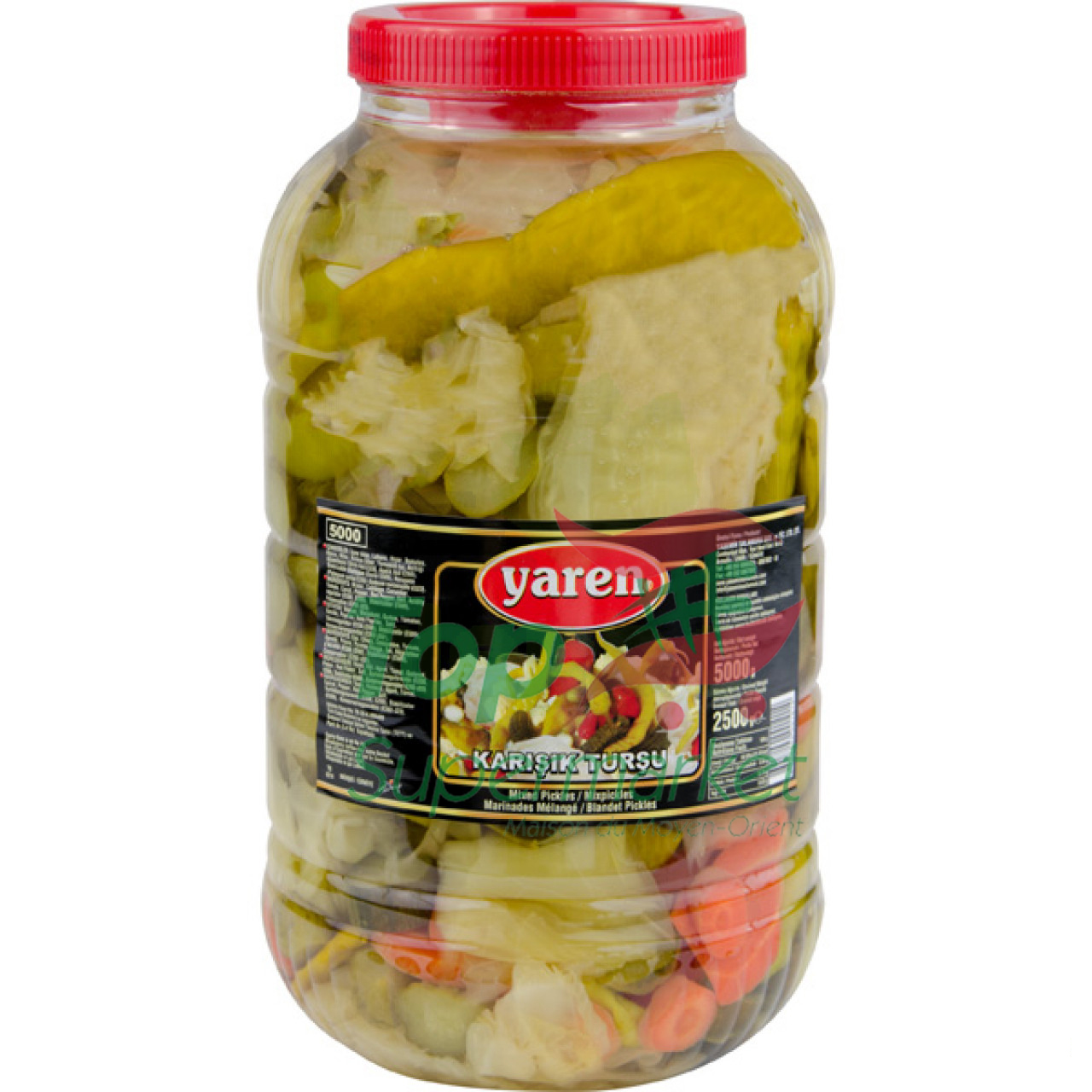 Yaren mélange de légumes marinés 5kg