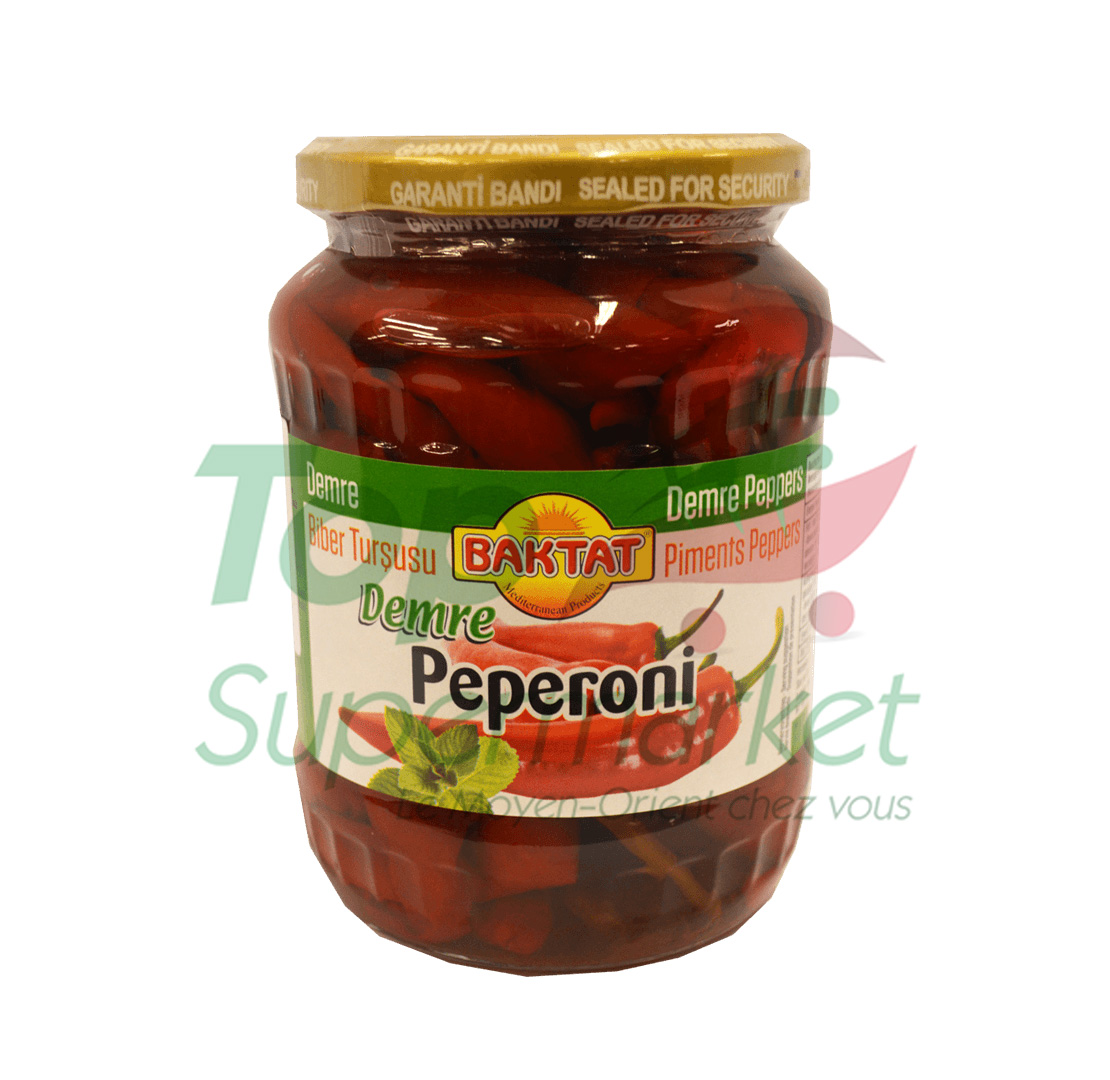 Suntat piments en saumure Demre 720gr