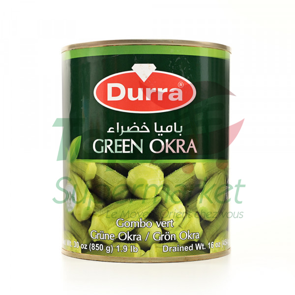 Durra gombo vert 850gr
