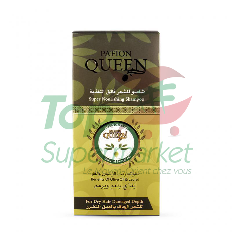 Pafion Queen Shampoing au laurier et huile d'olive 400ml