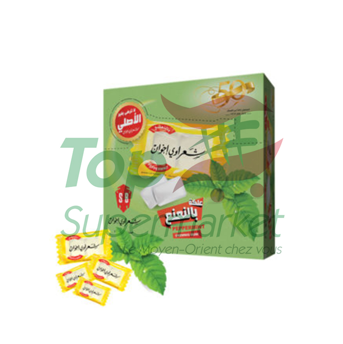 Sharawi chewing gum menthe poivrée 200gr