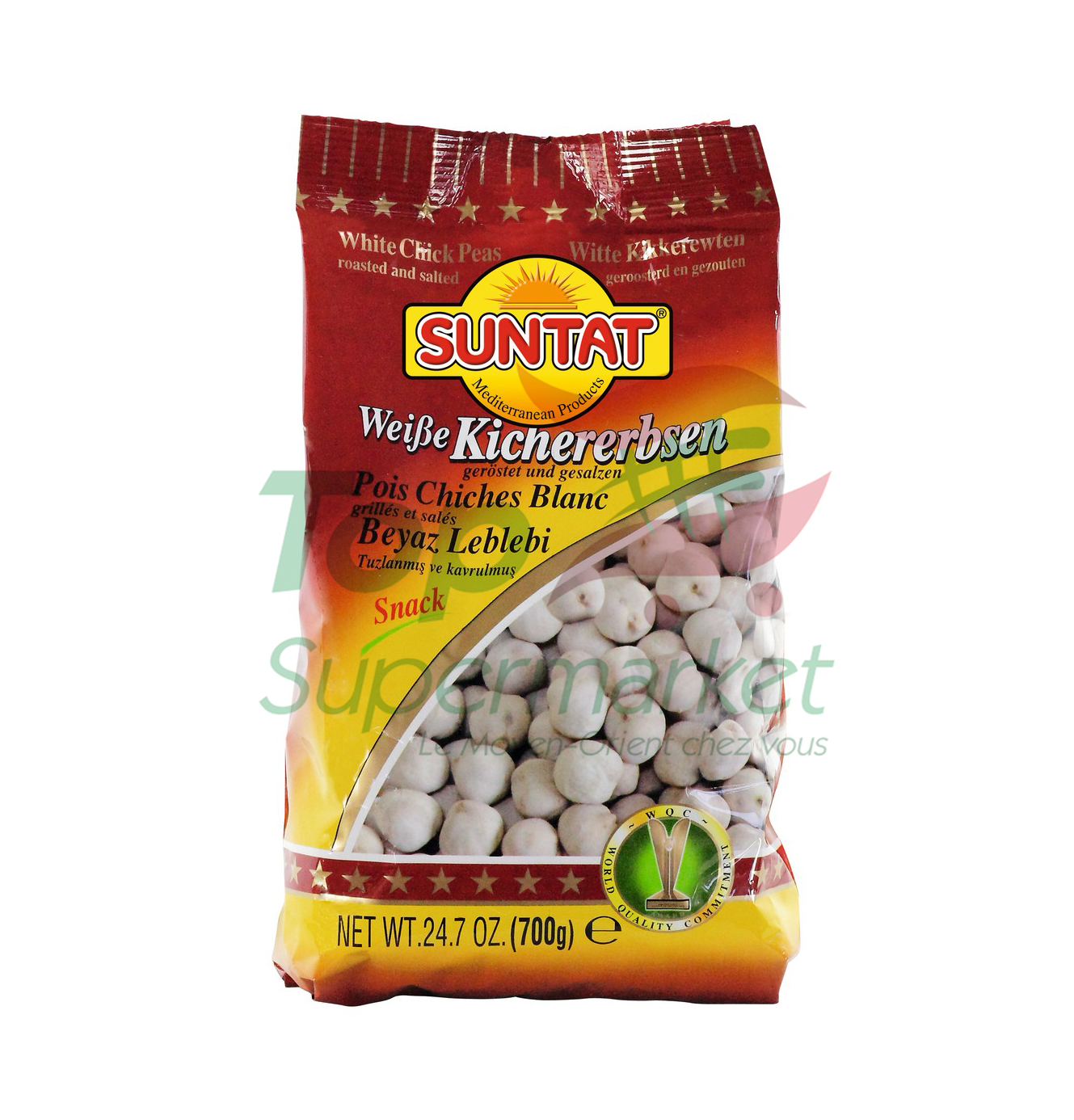 Suntat Pois Chiches grillés & salés 300gr