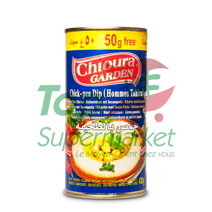 Chtoura Garden Hommos Tahina 430gr