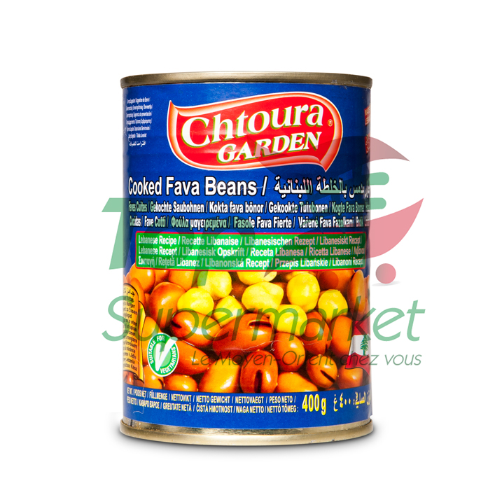 Garden fèves recette libanaise 400gr
