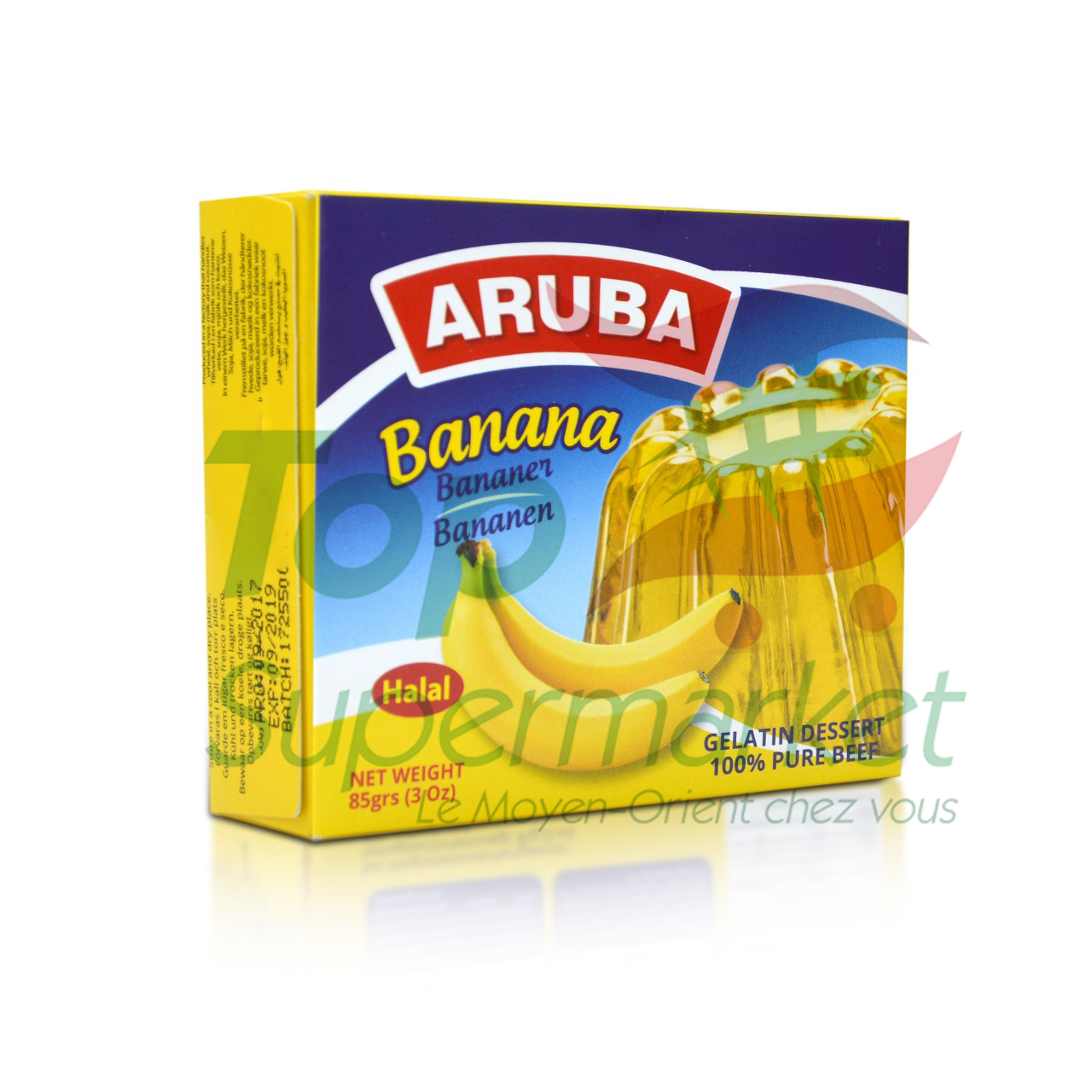 Aruba jelly banane 85gr HALAL