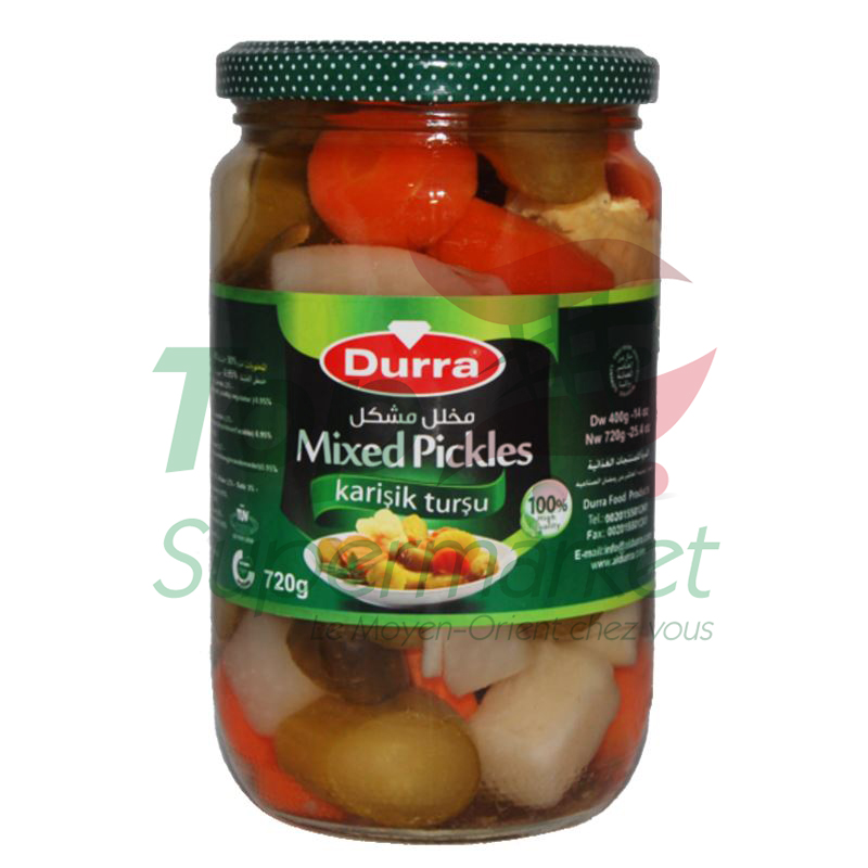 Durra mélange de légumes marinés 720gr