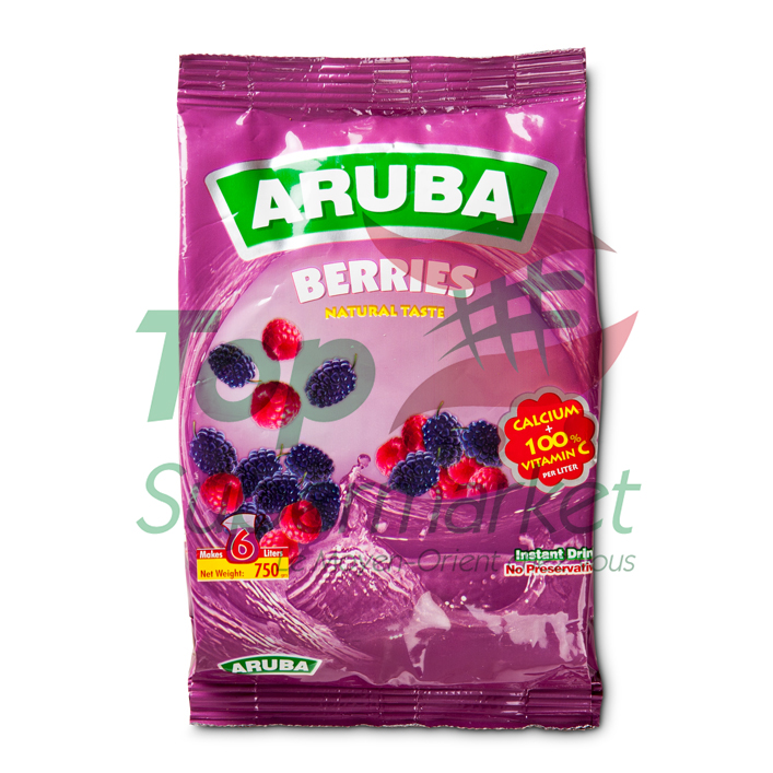 Aruba jus en poudre baie 750gr