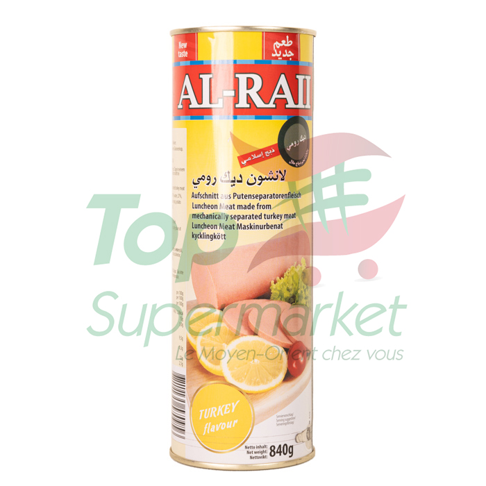 Al-Raii mortadelle dinde 840gr HALAL