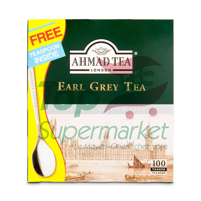  Ahmad Tea Earl Gray x100 sachets