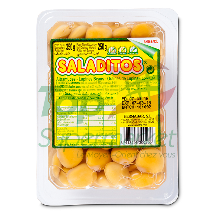 Saladitos Lupin 350g