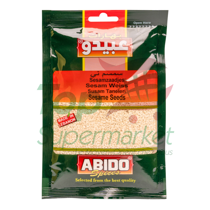 Abido Graines de Sésame Blanc 50gr