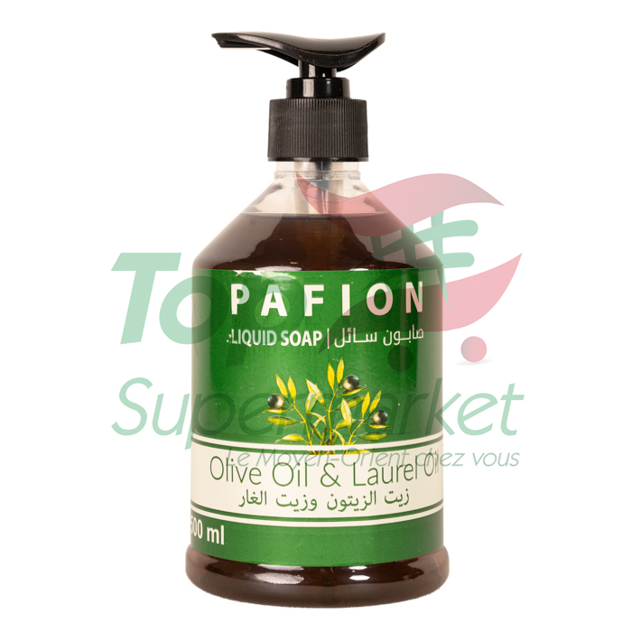 Pafion Queen savon d'Alep laurier et huile d'olive liquide 500ml