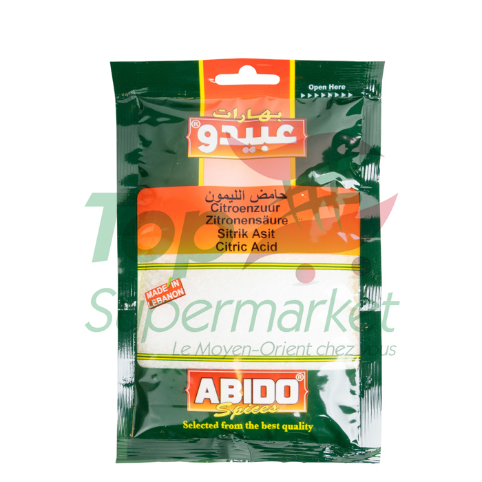 Abido Acide Citrique 100gr