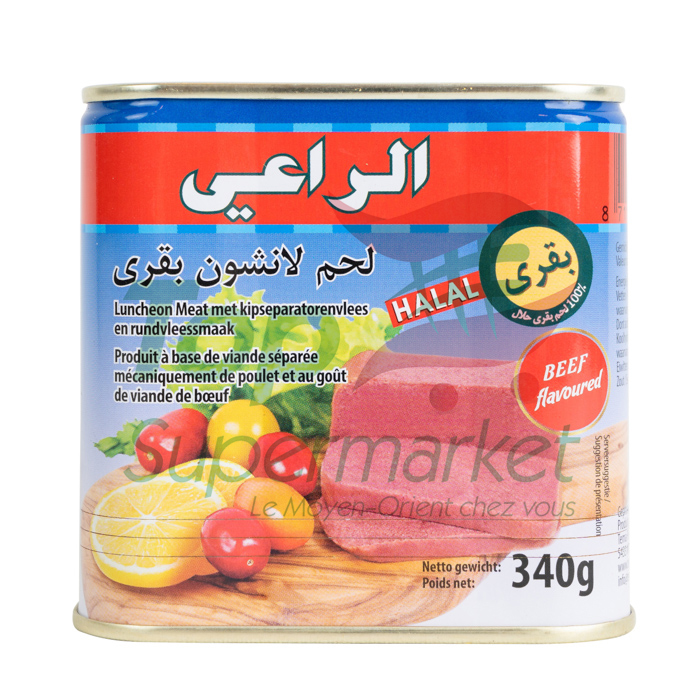 Al-Raii mortadelle boeuf 340gr HALAL
