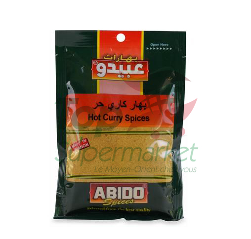 Abido Curry Hot 50gr