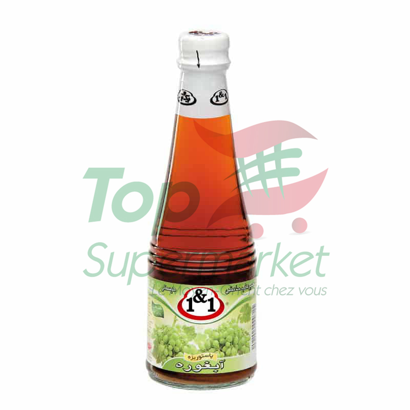 1&1 jus de raisin immature 330ml