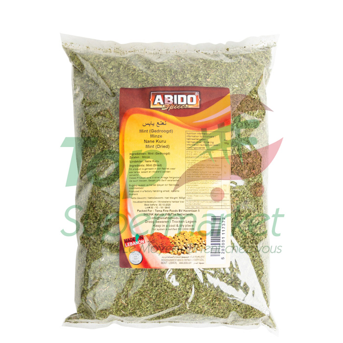 Abido Menthe Séchée 500gr