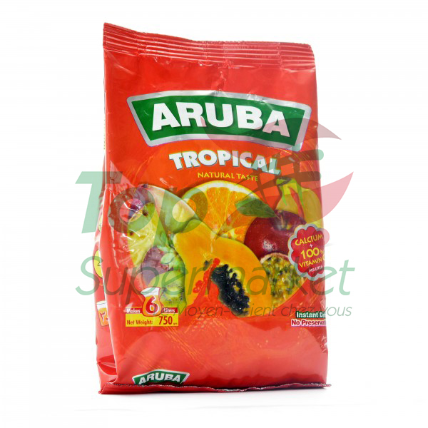 Aruba jus en poudre Tropical 750gr