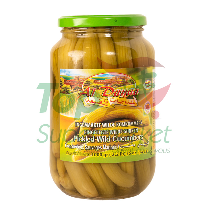 Al Dayaa concombres sauvages (Mekte) marinés 1KG