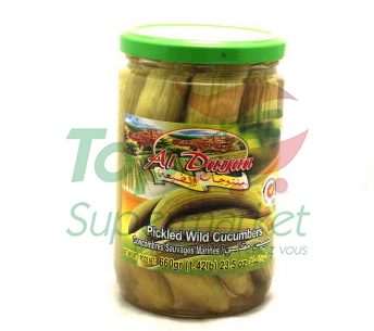 Al Dayaa concombres sauvages (Mekte) marinés 660gr