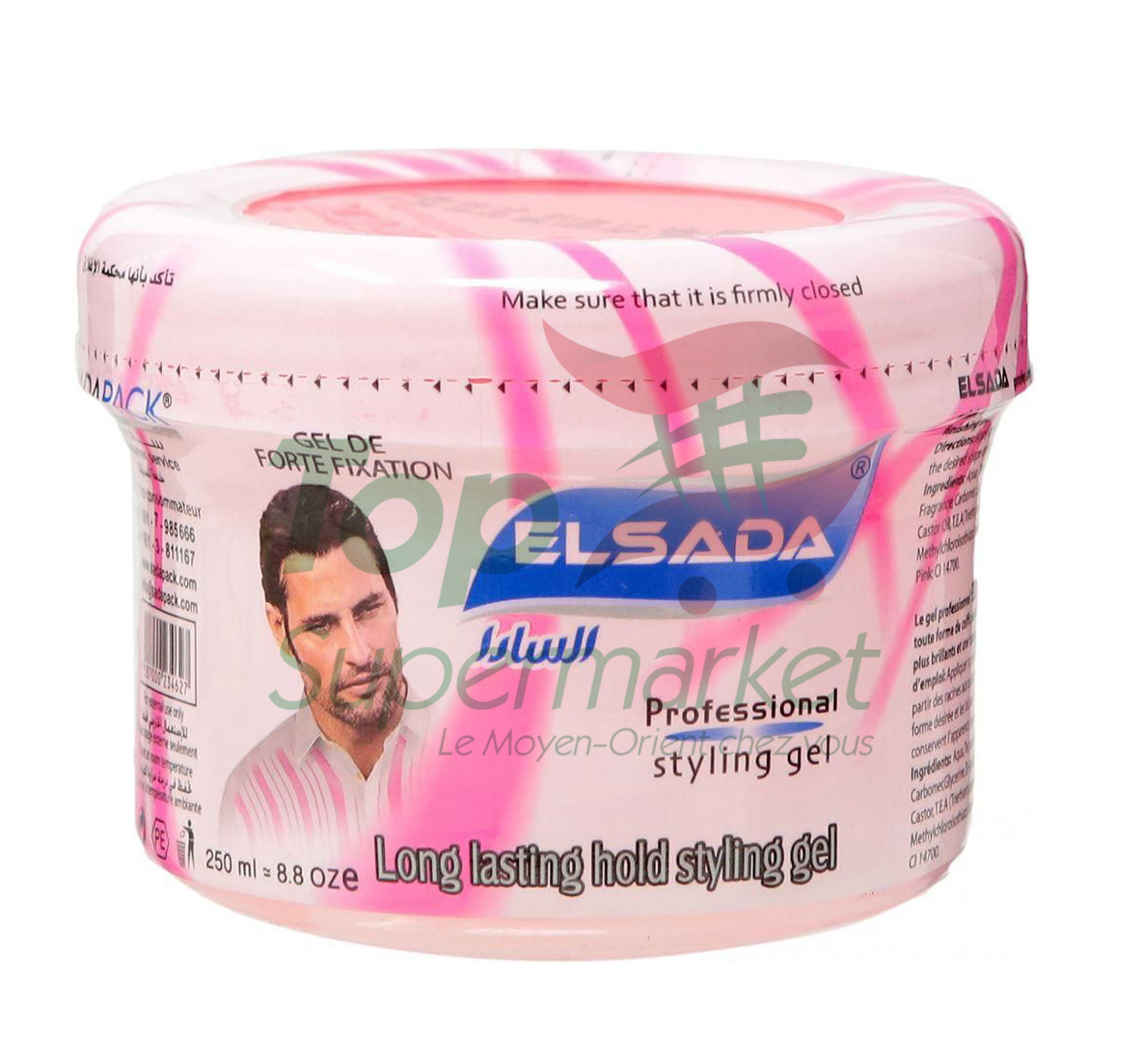 El Sada gel coiffant rose 250ml