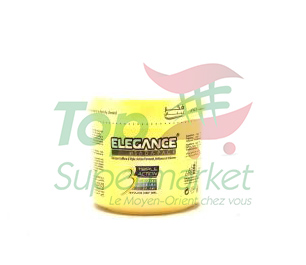 Elegance gel coiffant jaune 500ml