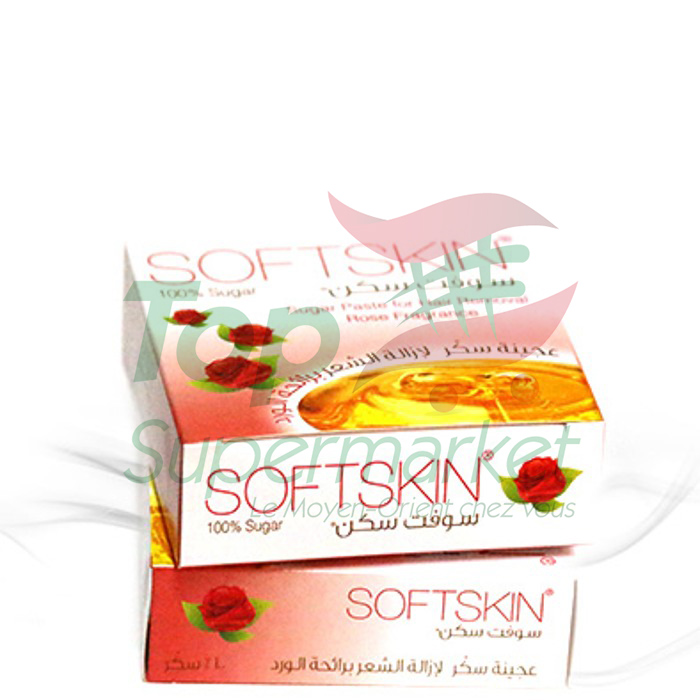 Softskin cire dépilatoire rose 80gr