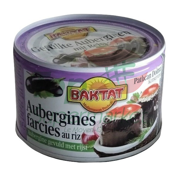 Baktat aubergines farcies au riz 350gr