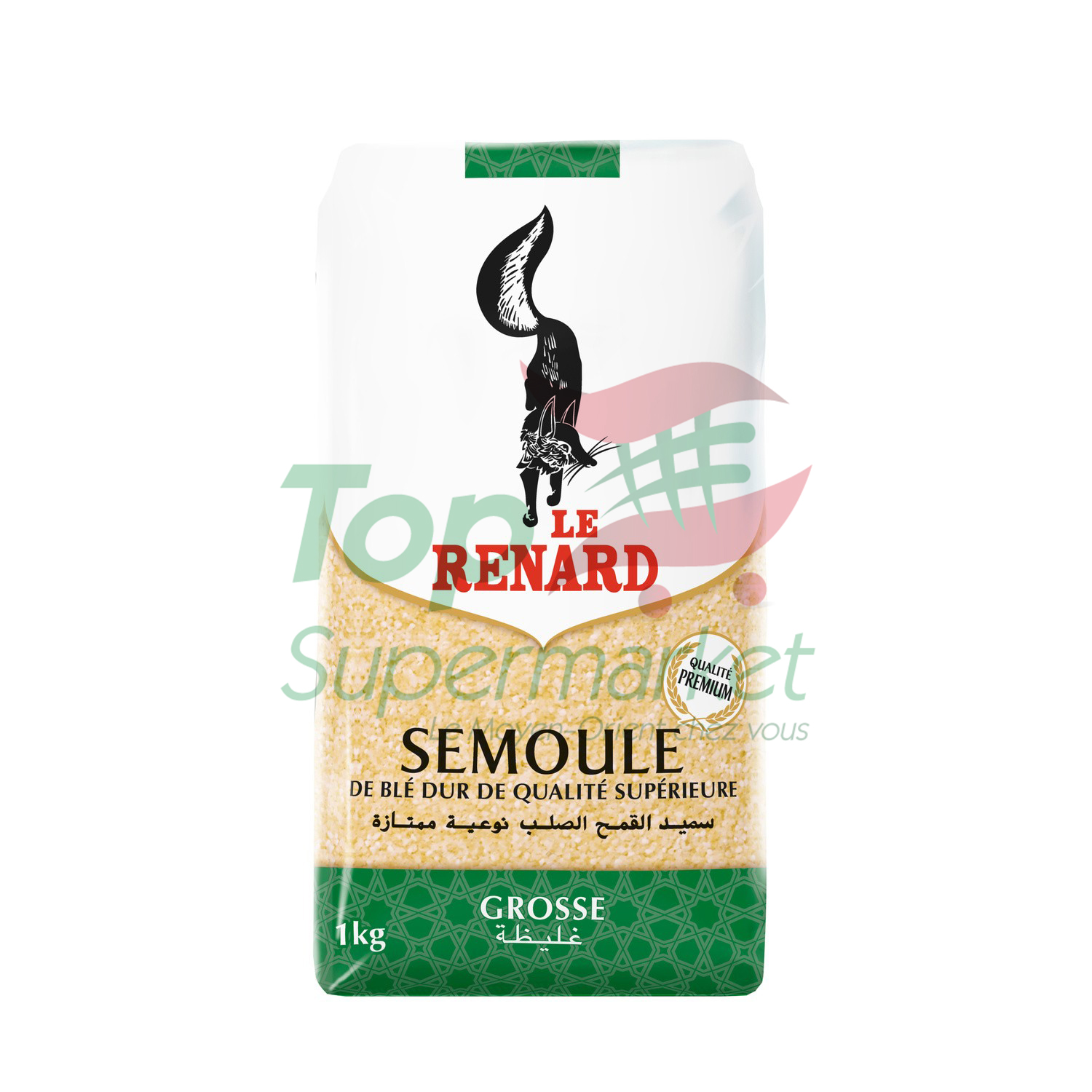 Le Renard semoule de blé grosse 1KG