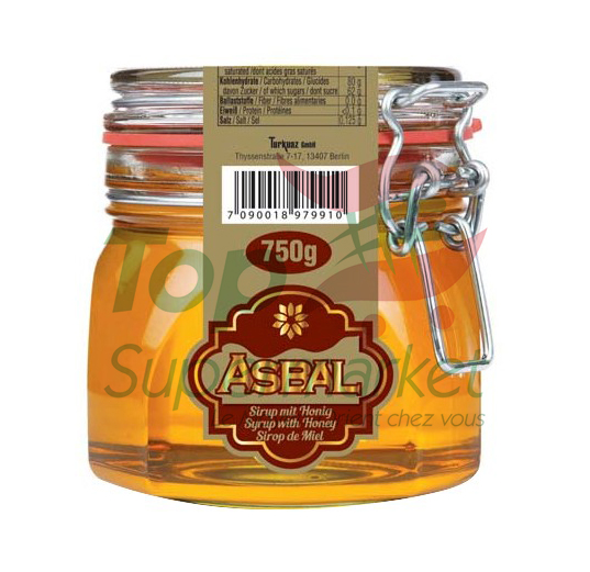 Asbal sirop de miel 750gr