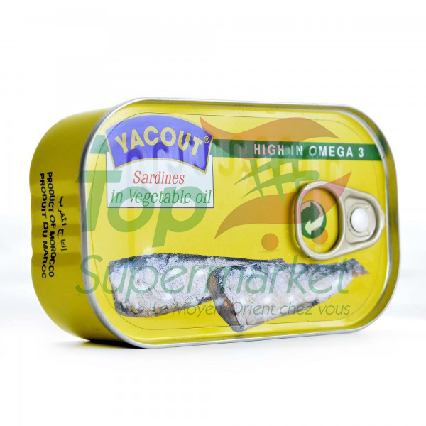 Yacout Sardines 125g