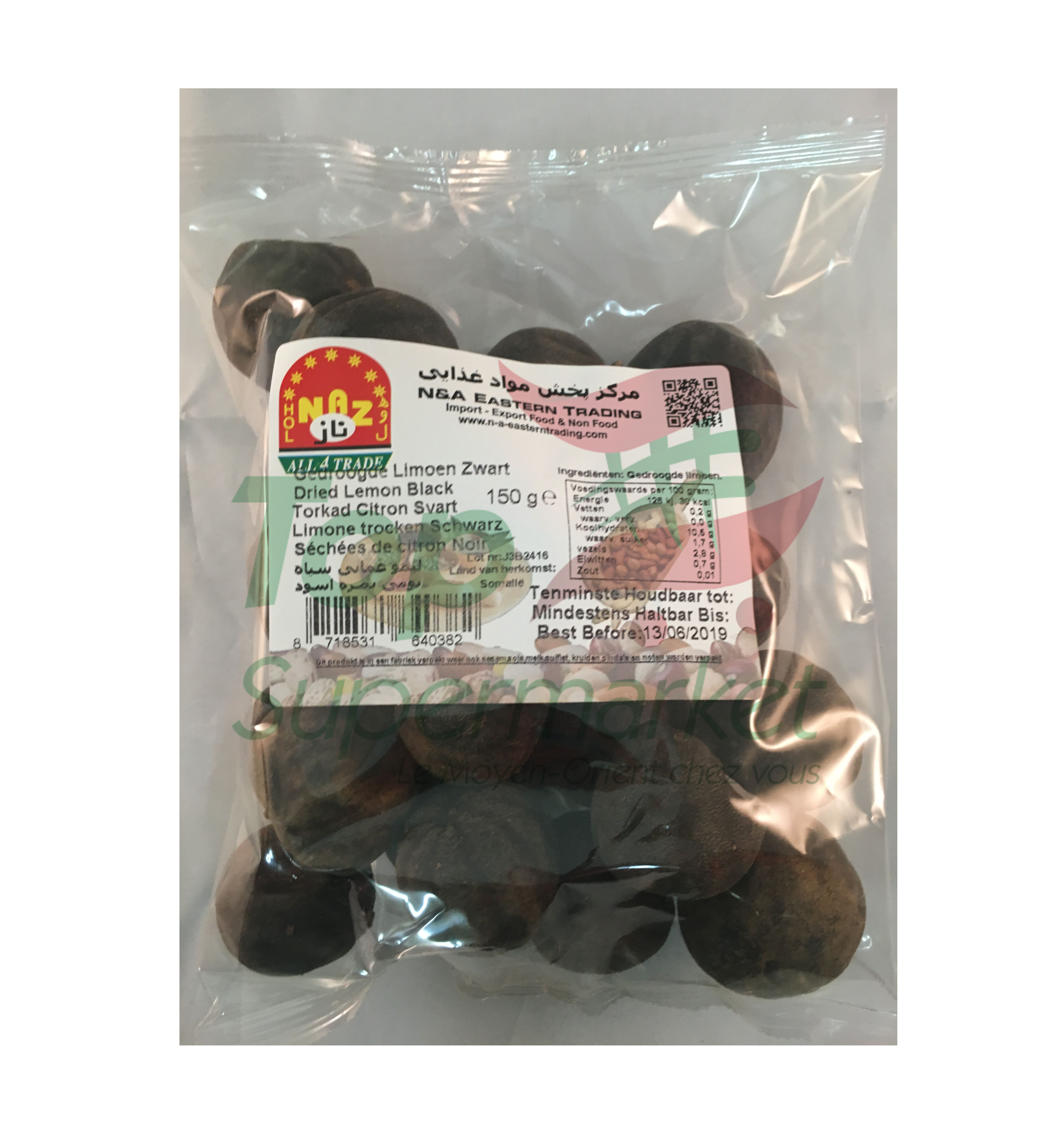 Namazi Lemon Noir 150gr