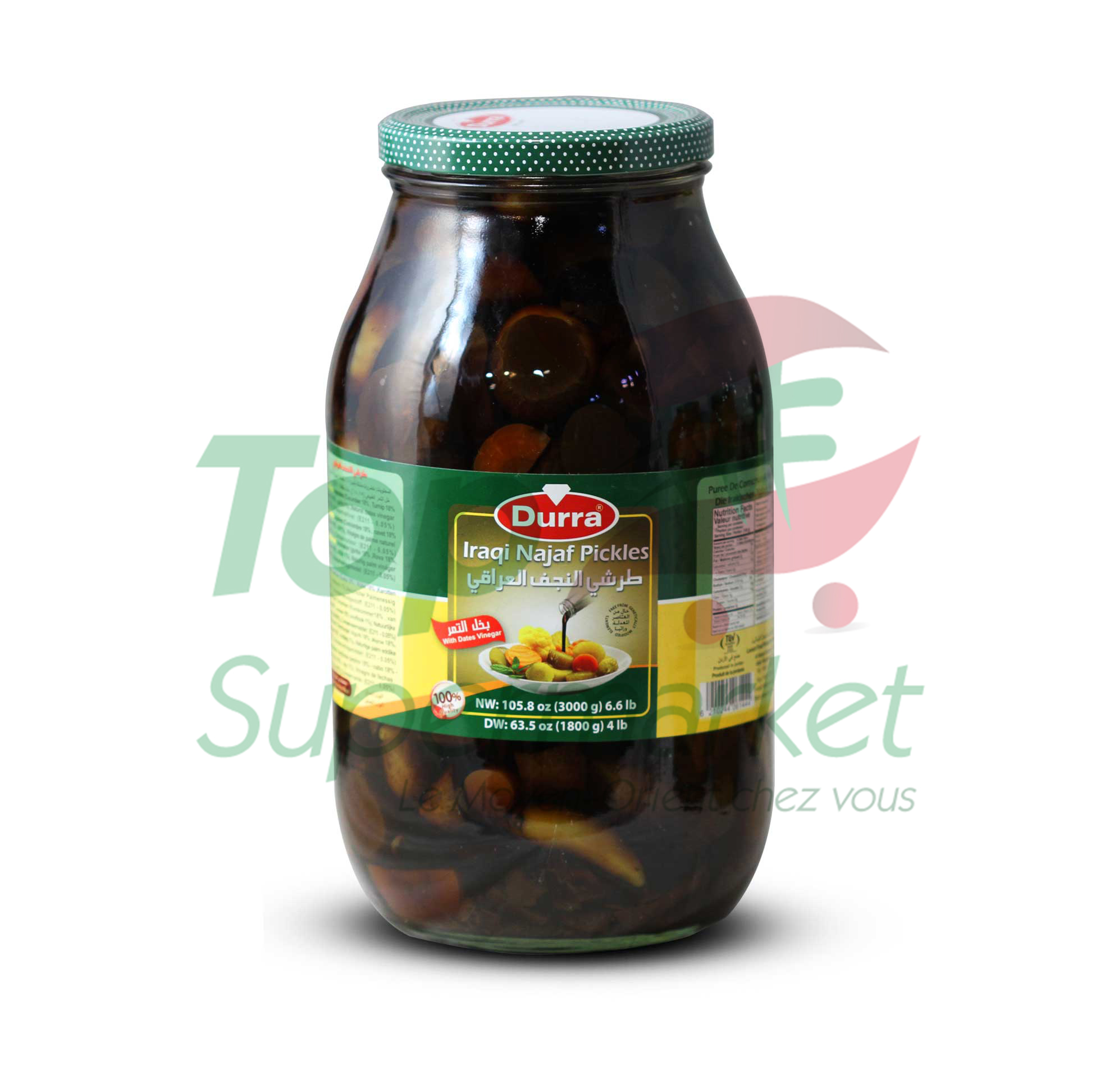 Durra Torshi Najaf mariné (Mokhalal) 3KG