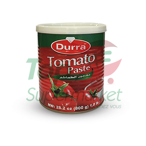 Durra concentré de tomates 800gr