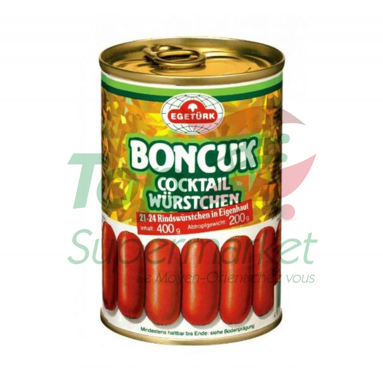 Egeturk Boncuk Saucisses de boeuf 200gr HALAL